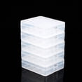 thumbnail image 2 of Battery Storage Holder,Durable Plastic Transparent Case Battery Storage Organizer Battery Storage Case Sleek Aesthetic, 2 of 12
