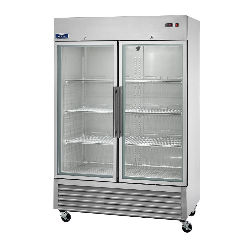 Arctic Air AGR49 54" Two-Section Reach-In Refrigerator - Walmart.com