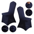 thumbnail image 5 of Housse de Chaise Élastique en Polyester pour Hôtel, Mariage, Banquet, Coussin en Mousse à Mémoire de Forme, 5 of 5