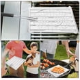 thumbnail image 3 of LOLIPPYY 2pcs Foldable Tortilla Toaster Black Plastic Tray For Outdoor Cooking Grilling Tortillas, 3 of 8