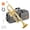 Golden, variant on Eastar Trumpet Set for Students Beginner Bb Standard Brass Instrument School Band Gold, with Case