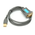 thumbnail image 4 of Cable de puerto serie Mindpure US015 Cable convertidor de USB a DB9 RS‑232 macho a macho para computadora, 4 of 12