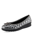 thumbnail image 2 of Spring Step Women's BALLEQUINA Flats with Quilted Leather, Bow Detail, and Supportive Wedge, 2 of 9
