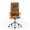 Camel, variant on Clyne - Modern Camel Vegan Leather Executive Office Chair