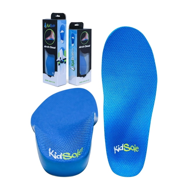 Plantilla ortopédica KidSole Arch Cloud Premium para niños, tallas 4-6