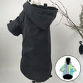 thumbnail image 2 of Chaqueta reflectante con capucha para perros y mascotas, ropa para exteriores, talla pequeña, mediana y grande M, 2 of 7