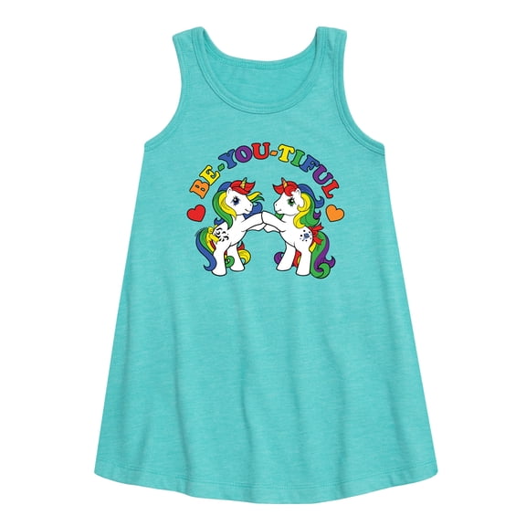 My Little Pony - Rainbow Be You Beautiful - Girls Aline Dress