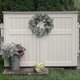thumbnail image 4 of Eucalyptus Wreath Farmhouse Decor, Green Wreath Front Door Farmhouse Artificial Wreath Spring Summe, 4 of 4
