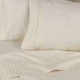 thumbnail image 3 of Superior 400 Thread Count Egyptian Cotton Sheet Set Of 4 Pieces, Ivory, Queen, 3 of 9