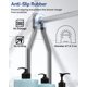 thumbnail image 5 of Carrito de ducha YASONIC Hanging Never Rust de aluminio gris, 5 of 8