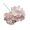 Khaki, variant on 6 Inch Silk Hydrangea Heads Artificial Decoration Garden Floral Décor, Watermelon Red Hydrangea Head