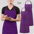 thumbnail image 2 of Lady Apron! Fdelink Clearance! 1 Apron, Apron Coffee Shop Floral Artist Simple Hanging Neck Work, Apron Sleeve, 2 of 3