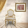 thumbnail image 3 of Frank, Assaf 32x25 Gold Ornate Wood Framed with Double Matting Museum Art Print Titled - Paint on old door surface, 3 of 4