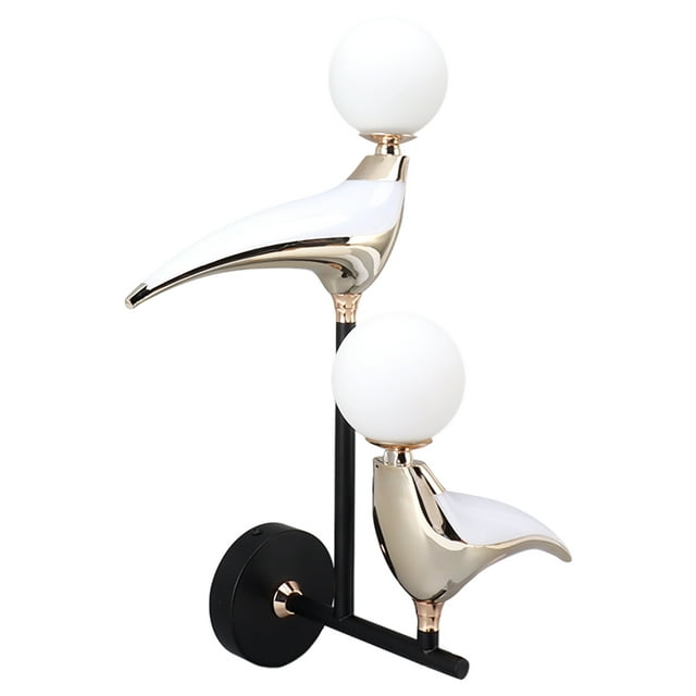 Lámpara de pared, lámpara de pared moderna para pájaros Lámpara de pared moderna para pájaros Lámpara de pared Diseño aerodinámico