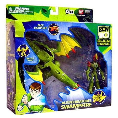 Ben 10 Alien Force Alien Creatures Swampfire Action Figure Set