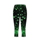 thumbnail image 2 of TaTaai Women St. Patrick's Day Allover Print High Waist Capri Leggings Skinny Stretchy Breathable Non See-through Machine Washable Holiday Party Sports Casual Wear Gift, 2 of 5