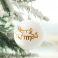 Christmas Decorations White Pattern Hanging Decorations Christmas Tree