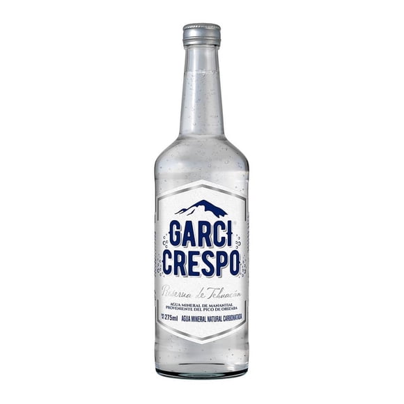 Agua mineral Garci Crespo reserva de Tehuacán 275 ml