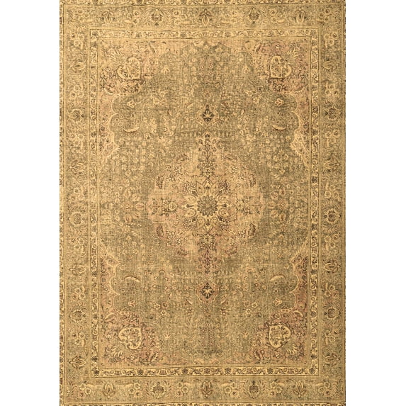 Ahgly Company Indoor Rectangle Persian Brown Traditional Area Rugs, 2' x 4'