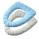 thumbnail image 1 of Funda para asiento de inodoro - Almohadillas para cubierta de asiento de inodoro lavables y elásticas, calentadoras suaves y gruesas para baño, 2 piezas, 1 of 6