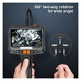 thumbnail image 2 of 360° Steering Industrial Endoscope Camera 8mm 5" IPS Screen Inspection Borescope 1080P ,Easily Maneuver, 2 of 6