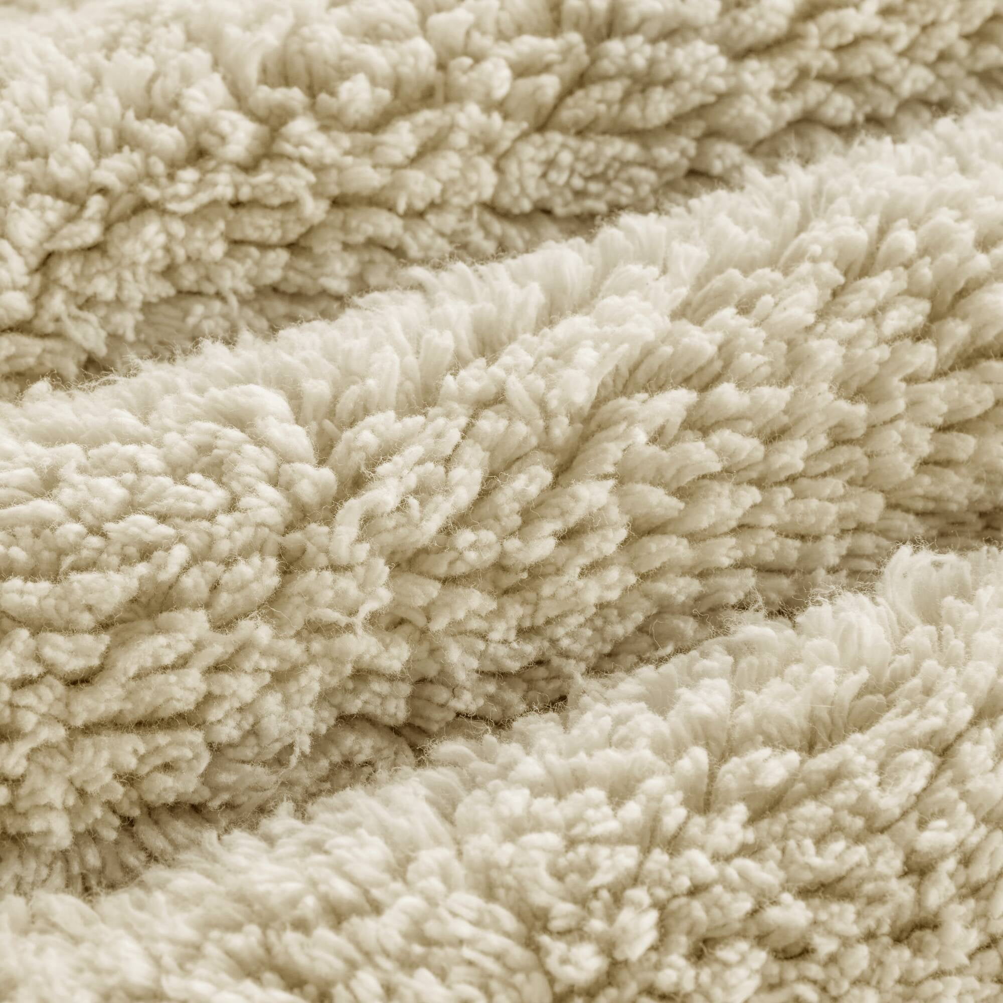 24x44 Inches Reversible Bath Rug, 100% Cotton 3000 GSM Tufted Bath Mat, Natural Luxury Soft Plush Bathroom Rug for Bathroom Shower Floor Home Decor