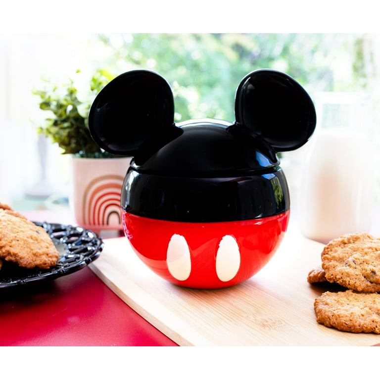 Walt Disney Mickey Mouse cookie Time Cookie Jar Shaped Like Alarm