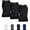 Black(3pcs), variant on Mens Slimming Body Shaper Vest Compression Tank Tops Shirts Workout Abs Abdomen Undershirts 3pcs