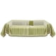 thumbnail image 2 of Funda de Sofá Multifuncional de Poliéster Lyx2408051043 | Diseño de Rayas Gruesas de Doble Cara con Flecos | Decoración para El Hogar En Tonos Azul y Verde | Protege Sofás, Sillas y Sillones Reclinab, 2 of 6
