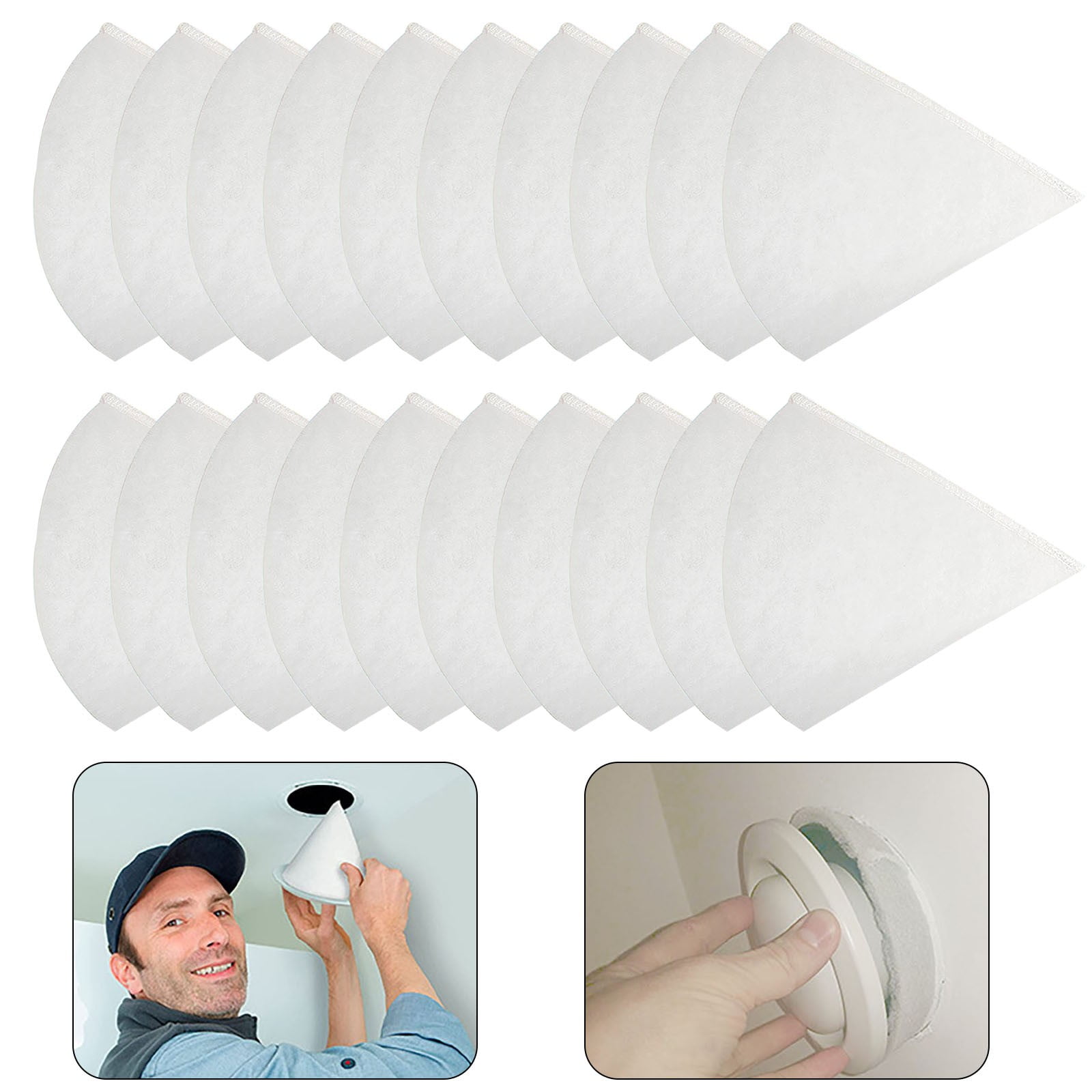 20 Filtres Coniques DN 125 Classe G4 - Pour VMC Maico, Zehnder, Helios - Longueur 180mm