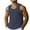 Navy, variant on WREESH Mens Casual Tank Tops Waffle Knit Sleeveless Shirt Breathable Tank Shirts Summer Muscle Tee