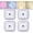 Blue Light, variant on Square Light-Controlled Night Light, LED Plug-In Night Light with Smart Sensor, Energy Saving Square LED Sensor Nightlight, Soft White Color for Bedrooms, Hallways and Bathrooms (4pcs)