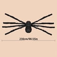 thumbnail image 3 of Ozmmyan Halloween Spider Outdoor Party Spider Decoration Festival Decoration Tricky Props Plush Big Spider Halloween Decorations Clearance, 3 of 9