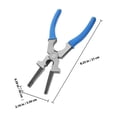 thumbnail image 2 of Mobutofu Blue Metal Welding Plier 1Pcs for Welding Tools and Support Tool in Automotive Repair, 2 of 7