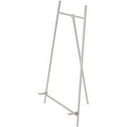 Bard's Satin Silver Metal Easel, 16" H x 9" W x 9.5" D, Pack of 2