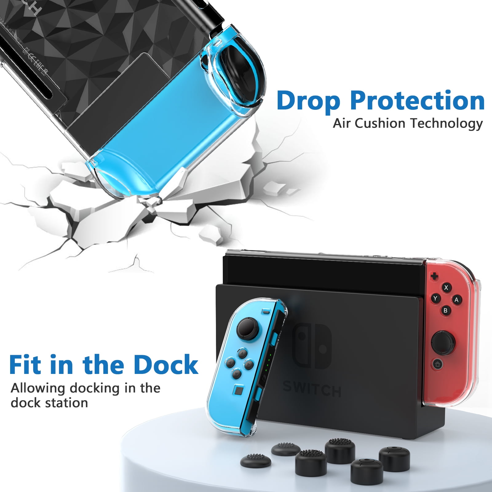 Buy HEYSTOP Switch Accessories Bundle 28 in 1 for Nintendo Switch, Gift
