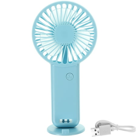 

Portable USB Charging Handheld Fan Rechargable Cat Design Fan With Light Outdoor Mini Mute Fan