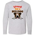 thumbnail image 3 of Inktastic English Bulldog Dog Long Sleeve Youth T-Shirt, 3 of 5