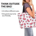thumbnail image 2 of Fotbe Watermelon Bolsa Tote Estética de Lona con Estampado para Mujer - Bolsa Reutilizable de Hombro Casual para Vacaciones, Compras, Trabajo y Gimnasio, 2 of 8
