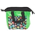 thumbnail image 2 of Bingo Bag - Zipper Closure - Carrying Handle - 6 pockets - Cotton and Nylon - Green, 2 of 2