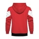 thumbnail image 3 of Gibobby Sudadera cierre hombre Sudadera con capucha para hombre, con cierre completa, para hombre(Rojo,CH), 3 of 4