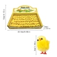 thumbnail image 3 of Easter Chicks Decorations, 60 Pcs Pompom Chickens, Mini Chick Figurines for Easter Basket and Party Favors, 3 of 6