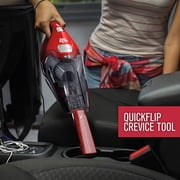 مكنسة كهربائية يدوية سريعة التقليب من Dirt Devil Scorpion SD20005RED