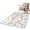 Blue, variant on 5.25'x6.56' Area Rug for Living Room, Rainbow Sunshine Non Slip Soft Rugs for Bedroom Dining Room, Washable Low Pile Rugs Kitchen Nursery Floor Mat Throw Carpet Rainy Cute Blue Border