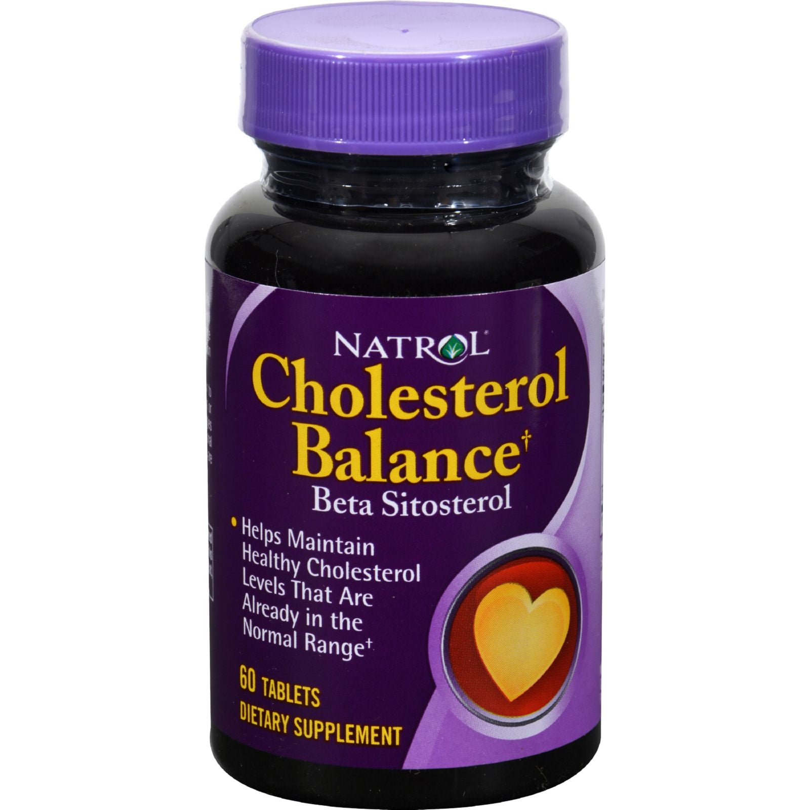 Natrol Cholesterol Balance Beta Sitosterol 60 Tablets