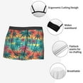 thumbnail image 6 of Kll Hawaii Palms Men'S Cotton Boxer Briefs Underwear-Large, 6 of 9