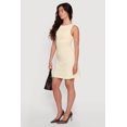 thumbnail image 2 of Women's Ruched Side Boat Neck Mini Dress, 2 of 3