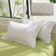 thumbnail image 1 of Fundas de almohada de hilo (par) para almohadas grandes de adulto. Suaves, cómodas, transpirables y lavables., 1 of 7
