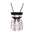 thumbnail image 3 of Honganda Maillot de Bain une Pièce Femme, Taille Évidée en V, 3 of 5