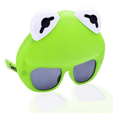 Sunstaches Kermit Sunglasses, Party Favors, UV400 By Muppets